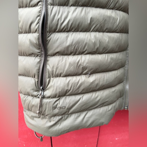 The North Face Men's Stretch Down Vest in Olive Green - Picture 6 of 7